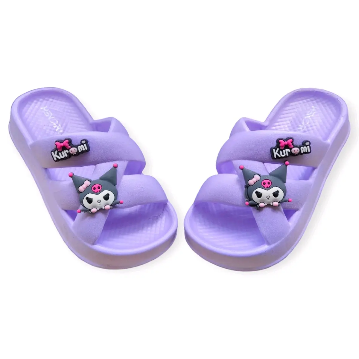 Sandal Wedges Kuromi Sandal Anak Perempuan Zibbits Kuromi HR8031 Ringan Nyaman Fashion Kaki