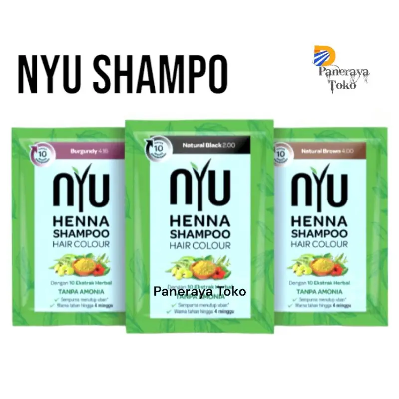 NYU Henna Shampoo Hair Colour 20 ML