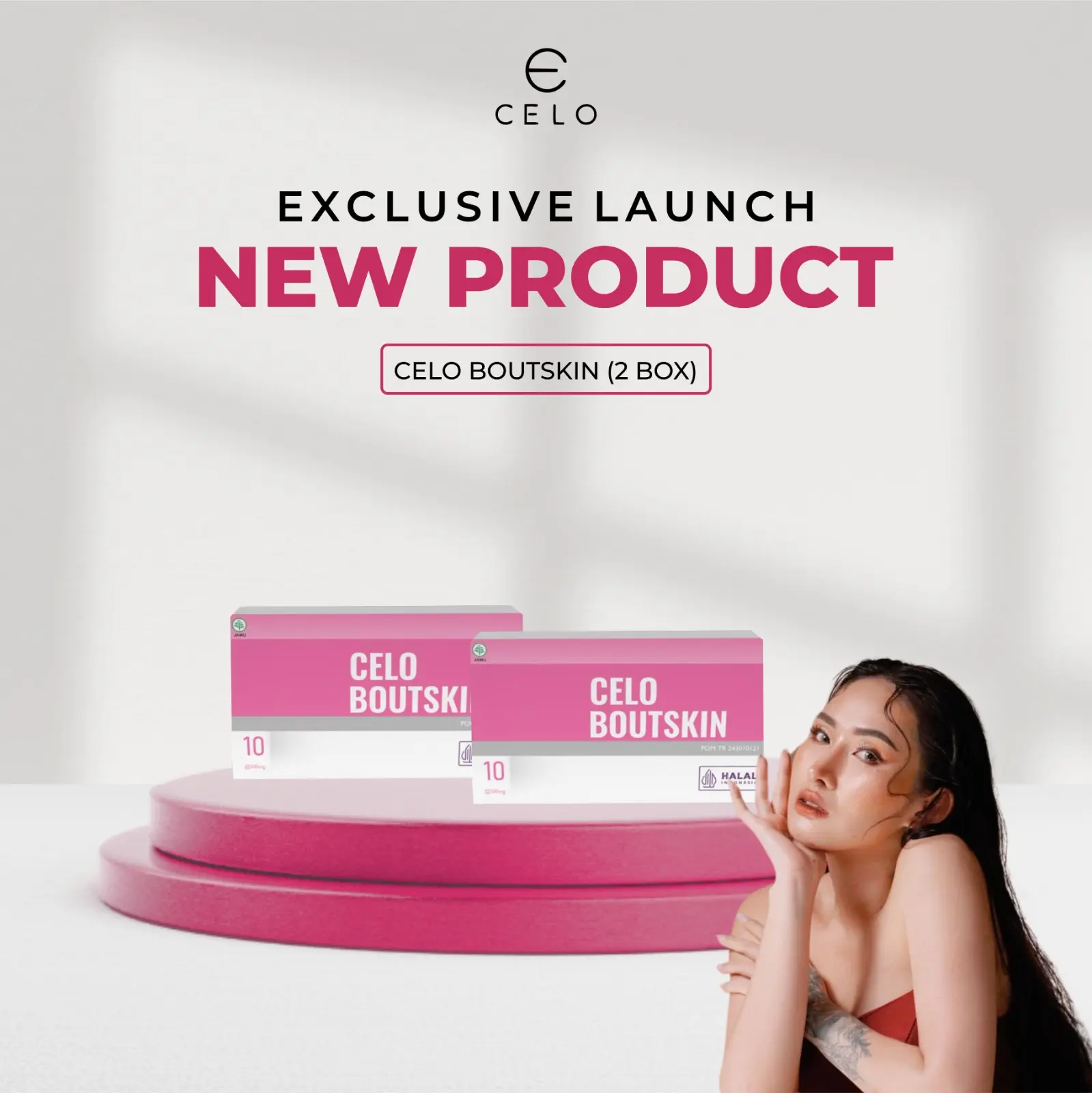BUNDLE (2) BOUTSKIN BPOM DAN HALAL
