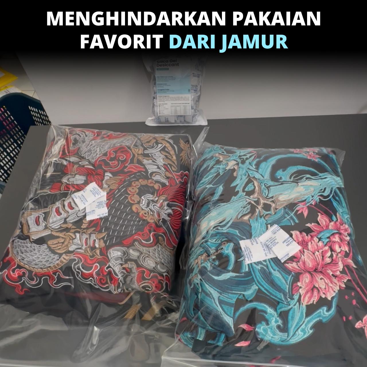Silica Gel Natural Sachet 1gr 100 GRAM GRATIS 10 GRAM Kamera Lensa Baju Tas Buku Jaket Pakaian Sepatu
