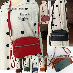 Tas Papirut Audi / Tas Wanita Audi / Sling Bag by Naturalhandbag - Tas Slingbag - Tas Selempang Papirut - Tas Kulit Jeruk Tebal - Tas Cewek tascewek