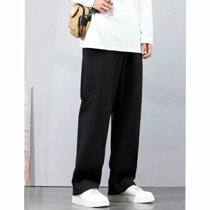 BAGGYPANTS JEANS LOOSE COWO CELANA JEANS GOMBRONG PRIA TERBARU OVERSIZE HITS Basic Denim 5