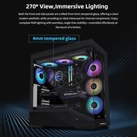 Gambar CASING LIAN LI VECTOR V100 - Mid Tower ATX Case Tempered Glass dari Techno Computer Bali Kota Denpasar 3 Tokopedia