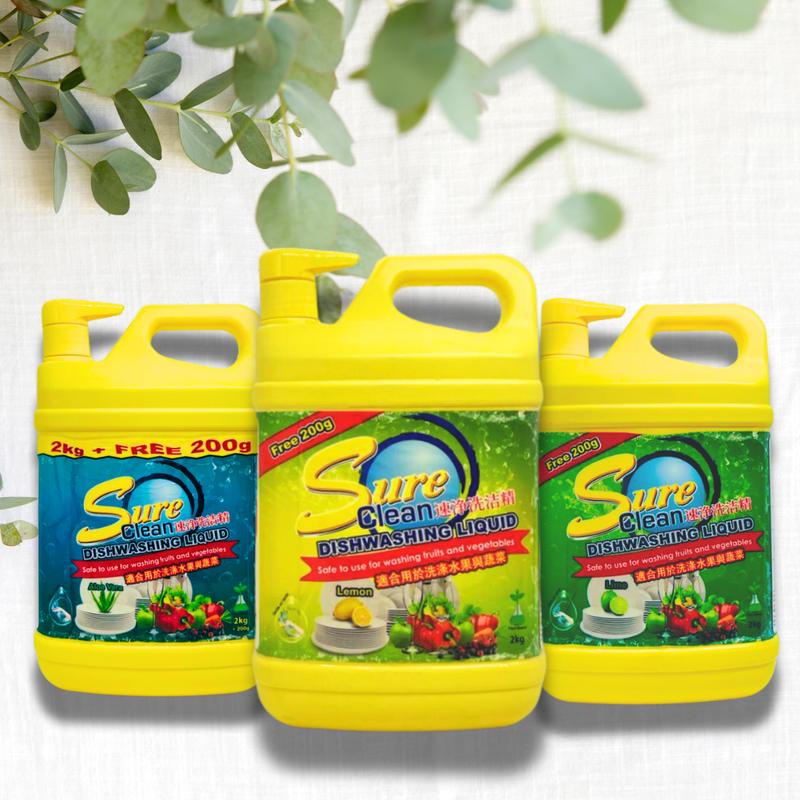 SURE CLEAN DISHWASHING LIQUID 2.2KG - Pencuci Pinggan Mangku - TikTok ...