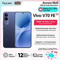 Gambar Hp Vivo V70 FE 5G 8/256GB 12/256GB RAM 12GB+12GB Extended ROM 256GB Garansi Resmi Handphone Terbaru - V70 FE 8/256 Purple, Full Set bawaan dari Aurora Mall Phone Kota Administrasi Jakarta Utara 1 Tokopedia