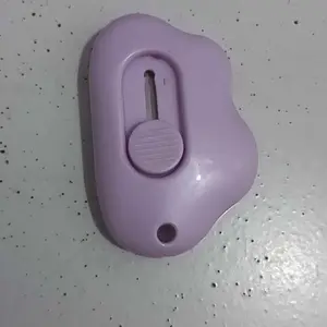 Cutter Mini Bentuk Awan Stainless Lucu Pisau Kecil Pemotong Kertas Portable ATK002 - XOBOX