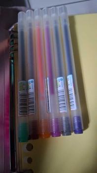 Product Review of Pena gel 0,5 mm 12 warna gaya sederhana / Pena akuntansi tangan pena tanda tangan berwarna-warni - coco_market from y**ᩚ 0