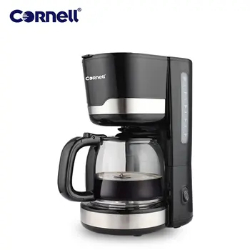 Cornell 1.5L Drip Coffee Maker 12 Cups Capacity in Black CCME121BK
