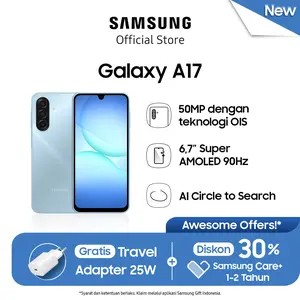 [ Dirga Alvian ] Samsung Galaxy A17 [8/128GB] - | Smartphone AI | Android | 5000 mAh