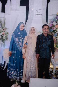 Product Review of Almira Gamis  Motif printing  Digital klok mayung Gamis pesta   Syari Muslim Kondangan from B**h 1