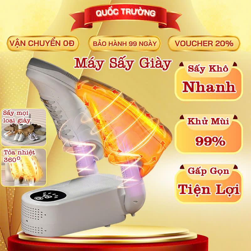 Máy Sấy GIày Gấp Thông Minh Tiện Lợi Làm Khô Nhanh Bảo Vệ Giày Sấy Khô 360 Độ Hẹn Giờ Tự Động maysay giay