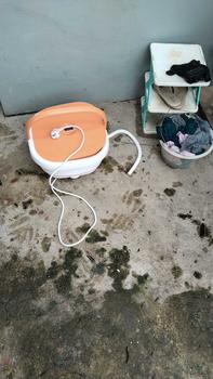 Product Review of SPEEDS Mesin Cuci Portabel Mesin Pengering Air Kecil Mini Washing Machine Dinamo Mesin Pencuci Pakaian 206-23 from i**a 2