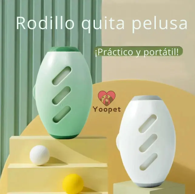 Rodillo quitapelos lavable y reutilizable | Quita pelo de mascotas, pelusa y polvo fácil y rápido