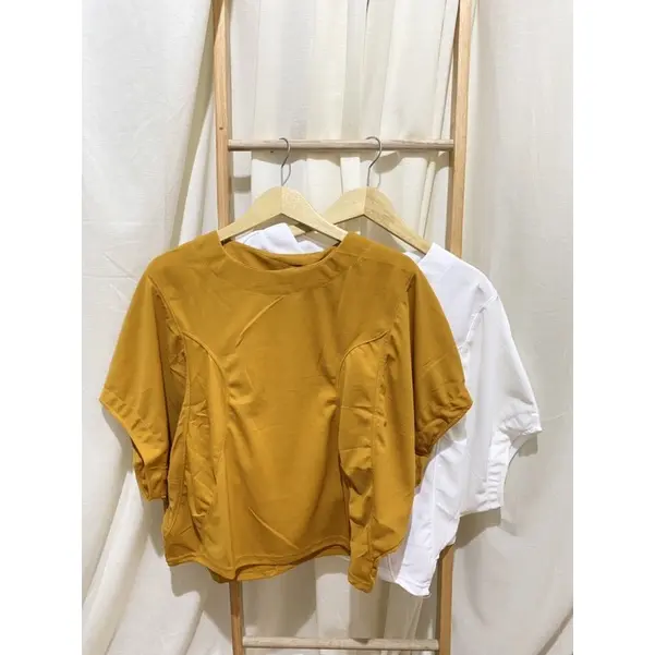 ZF ❤BISA COD❤ Baju Wanita JUMBO BIGSIZE Terbaru Atasan Batwing Jumbo fit to XXXL 7