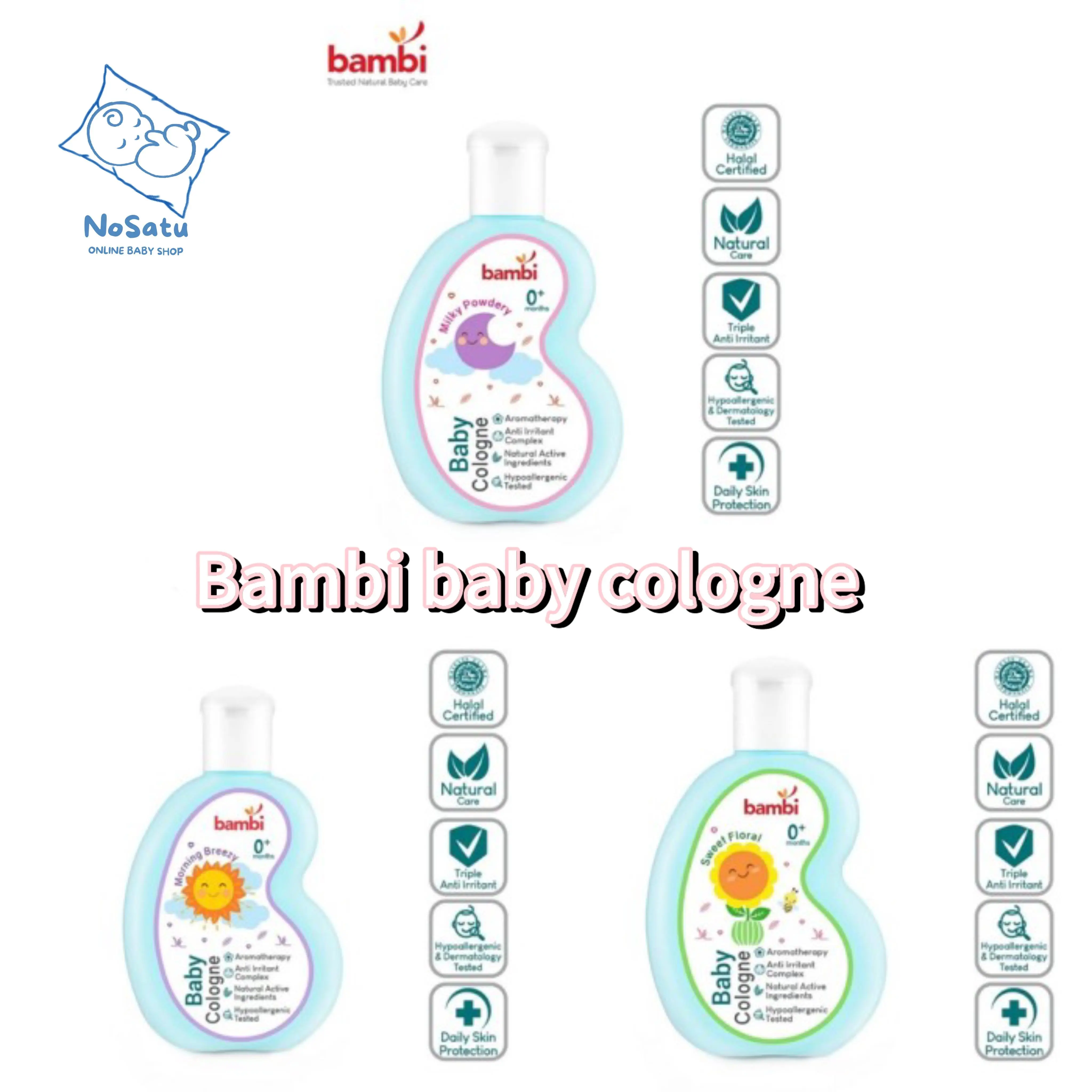 Bambi Baby Cologne 100 ML