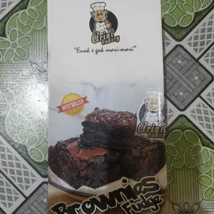 BROWNIES FUDGY (dark chocolate), Lembut dan Chewy | DAYA TAHAN SUHU RUANG 12 HARI
