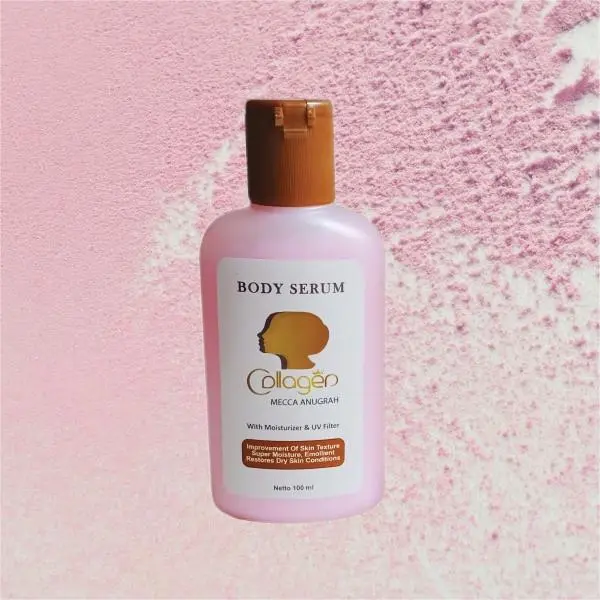 MECCA BODY SERUM WITH COLLAGEN BPOM Original lotion memutihkan 4