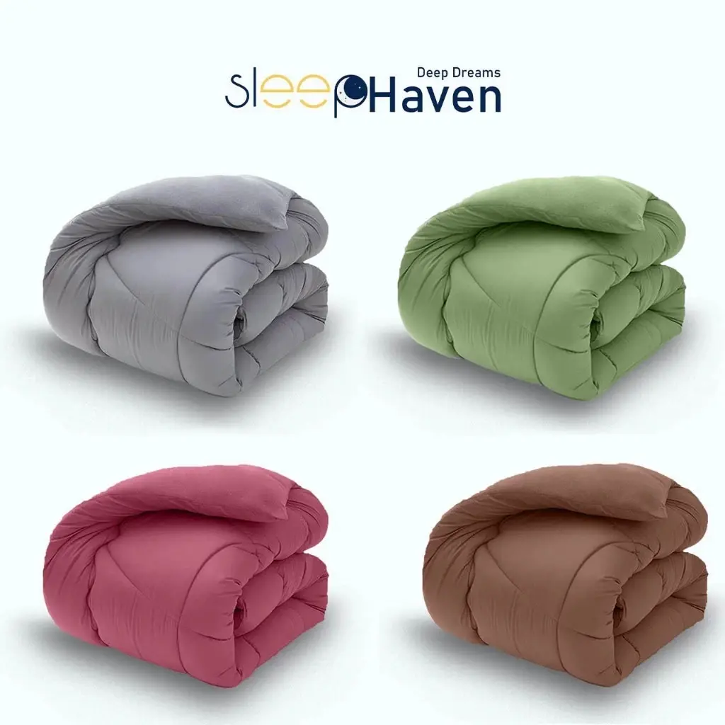 Selimut Tebal Bedcover Polos All Size