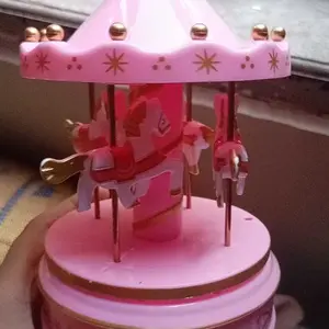 MUSICAL BOX MERRY GO ROUND CAROUSEL UNICORN / MUSIC BOX UNICORN CAROUSEL / KOTAK MUSIK UNICORN
