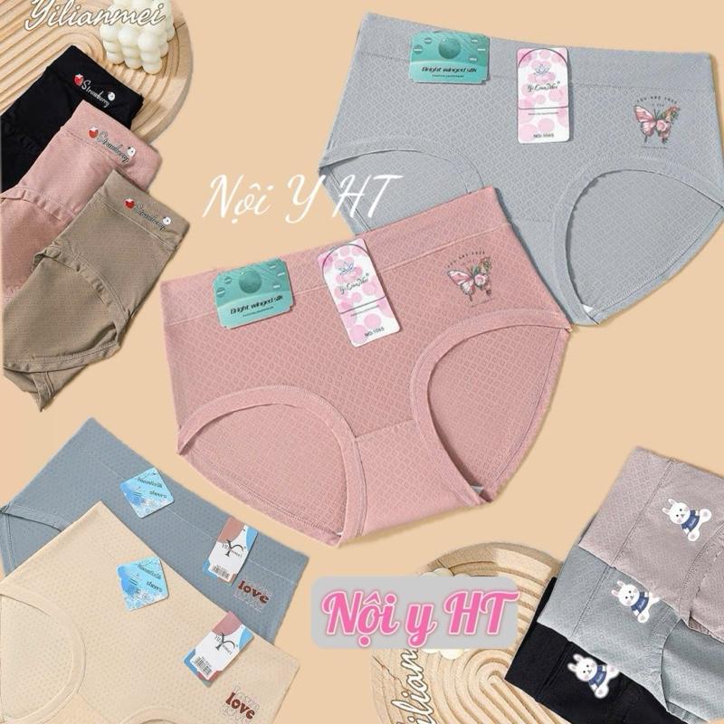 Quần Lót Su Lạnh Thông Hơi Mát Rượi Mỏng Mềm Nhiều Hình Và Màu Ngẫu Nhiên