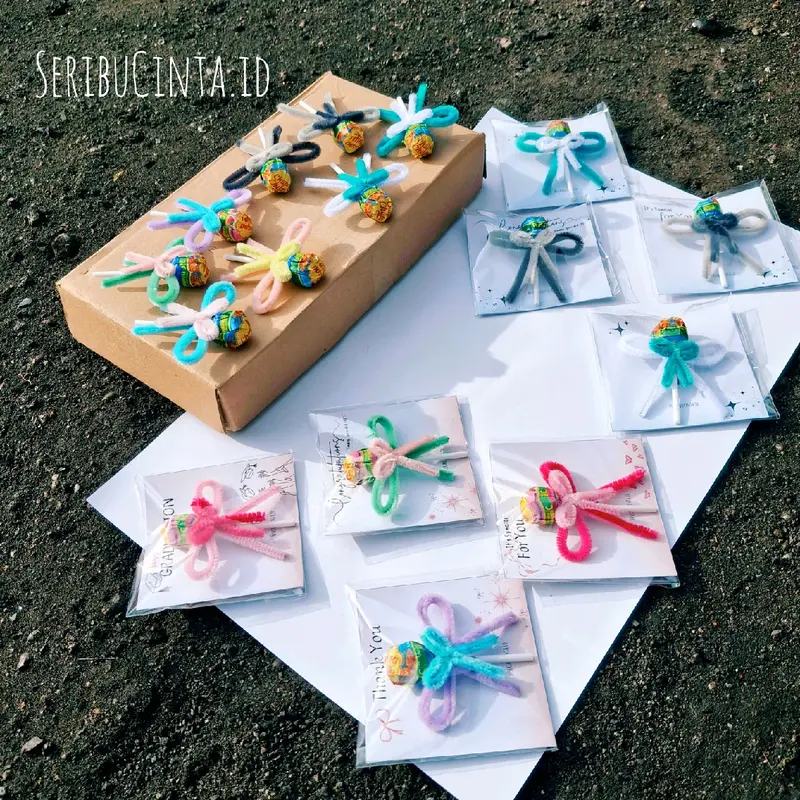 [Part5] MINI GIFT CANDY CHUPA CHUPS | Candy Gift | Mini Gift Candy | Mini Gift Lucu | Gift Sempro | Gift Wisuda | Birthday Gift | Freebies Permen Snack Food 1