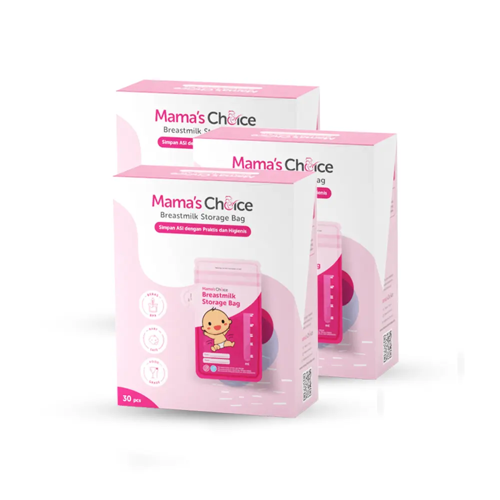 [Bundle of 3] Mama's Choice Breastmilk Storage Bag | BPA-free, Leak proof, Thermal control