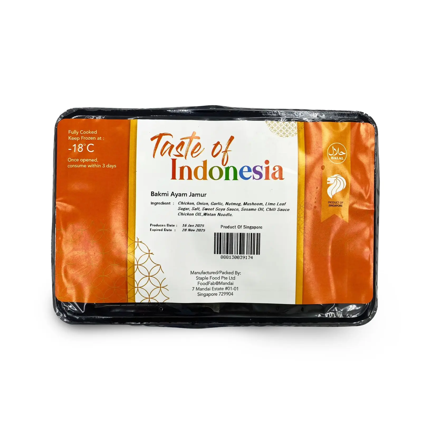 Taste of Indonesia (T.O.I)  Bakmi Ayam Jamur