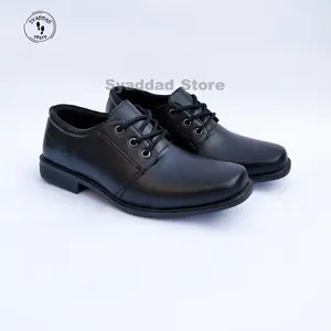 Sepatu Pantofel Anak laki - laki dan perempuan hitam hak rendah Formal Sekolah Shoes Fantofel Pria Hitam