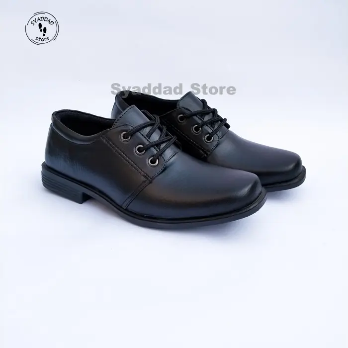 Sepatu Pantofel Anak laki - laki dan perempuan hitam hak rendah Formal Sekolah Shoes Fantofel Pria Hitam