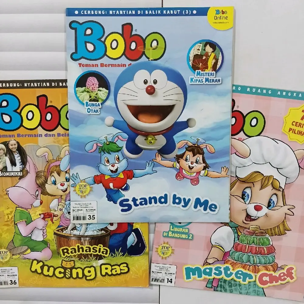 Koleksi Majalah Anak Nostalgia - Bobo Teman Bermain dan Belajar