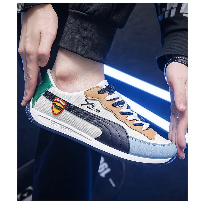 FREE BOX SEPATU SPORT SNEAKERS PRIA SUNCAO FASHION NEBEL NEW IMPORT BISA COD 4