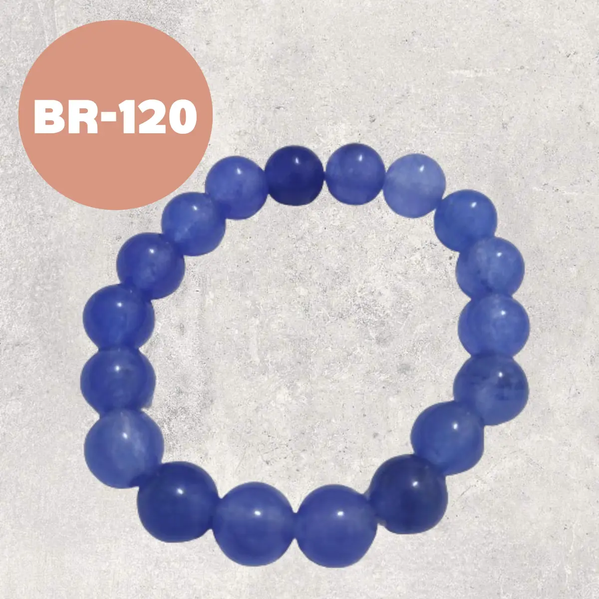 Natural Jade Stone Purple Bracelet, Round Beads Stretchable Bracelet for Men Women, Classic Purple Elastic Bracelet for Friendship Couple Bracelet, Gift for Family Friends