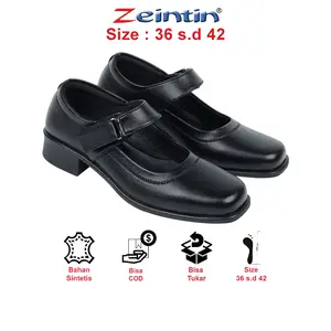 Zeintin - Sepatu Paskibra Wanita Pantofel Wanita Kasual Formal Fashion Sepatu Kerja Wanita ZO Heels Shoes