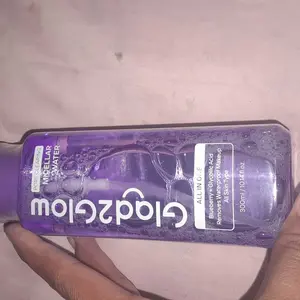 GladGlow Pore Clearing Micellar Water 130ml /230ml/ 300ml - All in One For All Skin Type Menghapus Makeup Waterproof Membersihkan Pori Pori Meratakan Tekstur Kulit Mengembalikan Kesegaran Glowingnya Seharian G2G