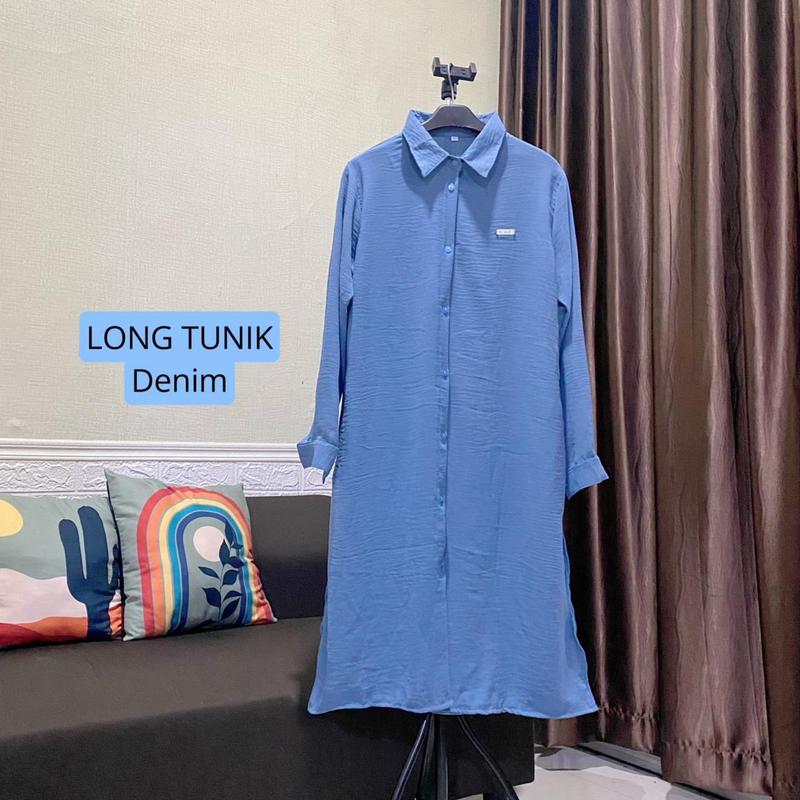 Tunik Panjang Cey Airflow Hight Quality untuk Wanita Muslim midi 2