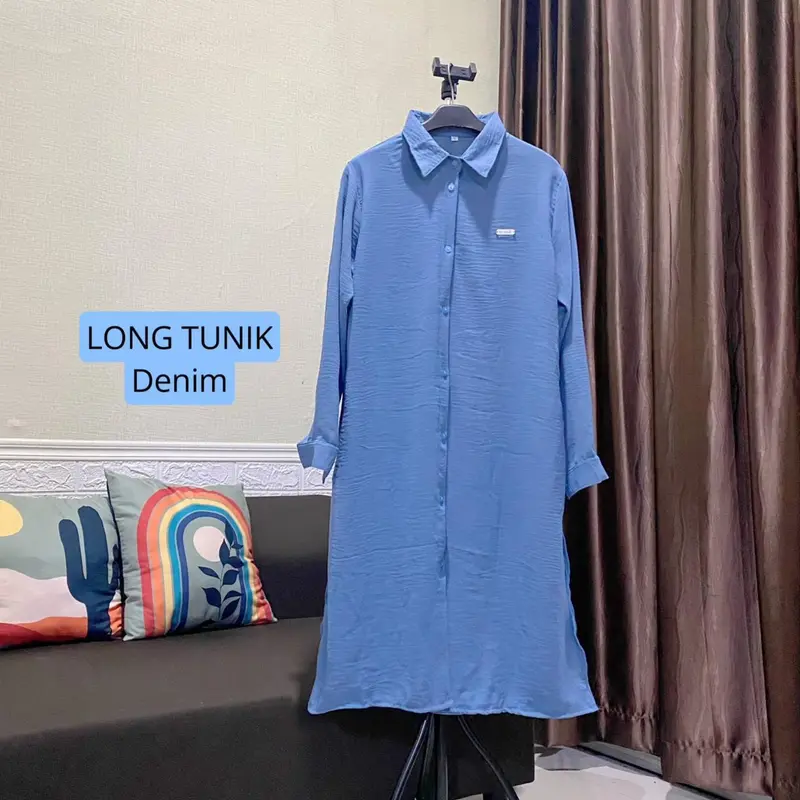Tunik Panjang Cey Airflow Hight Quality untuk Wanita Muslim midi 2