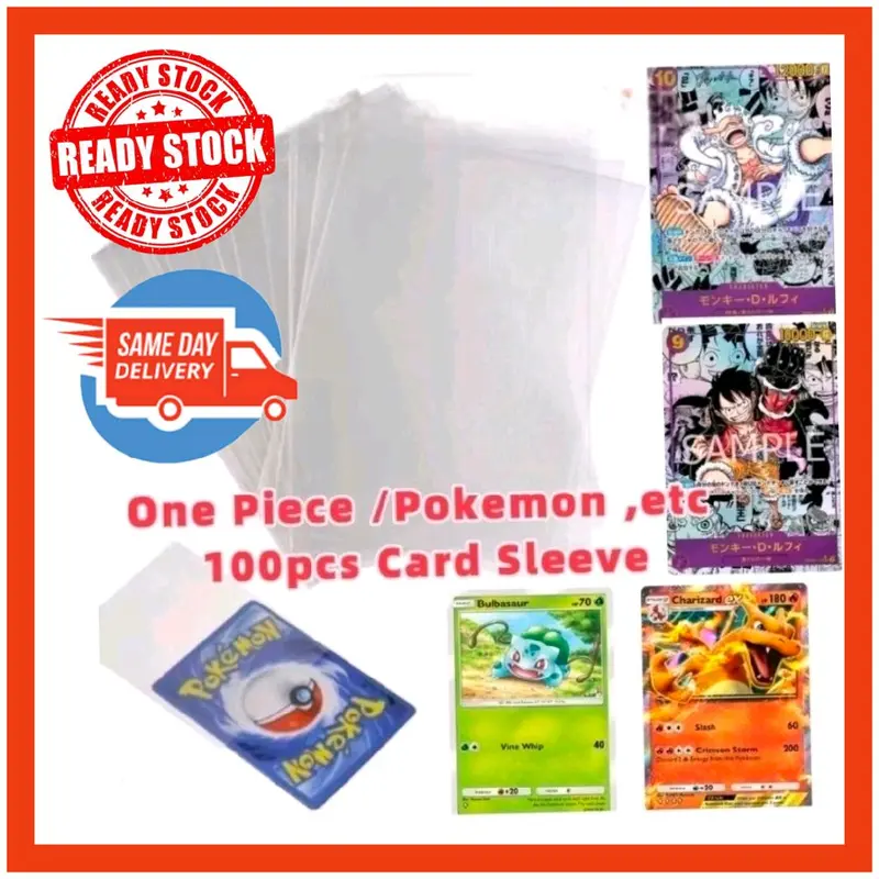 5pcs sleeves for pokemon card - TikTok Shop Malaysia 5pcs sleeves for pokemon card - TikTok Shop Malaysia