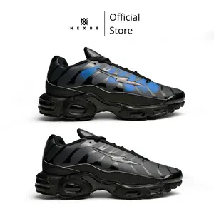 NEXBE THUNDER THERMO Blue Full black Sepatu Sneakers pria dan wanita Casual