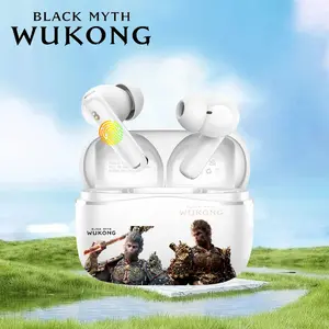 Black Myth Wukong AI TWS Headphone TWS Bluetooth 6.0 Peredam Kebisingan dengan Latensi Rendah & Daya Tahan Baterai Lama untuk Apple dan Android