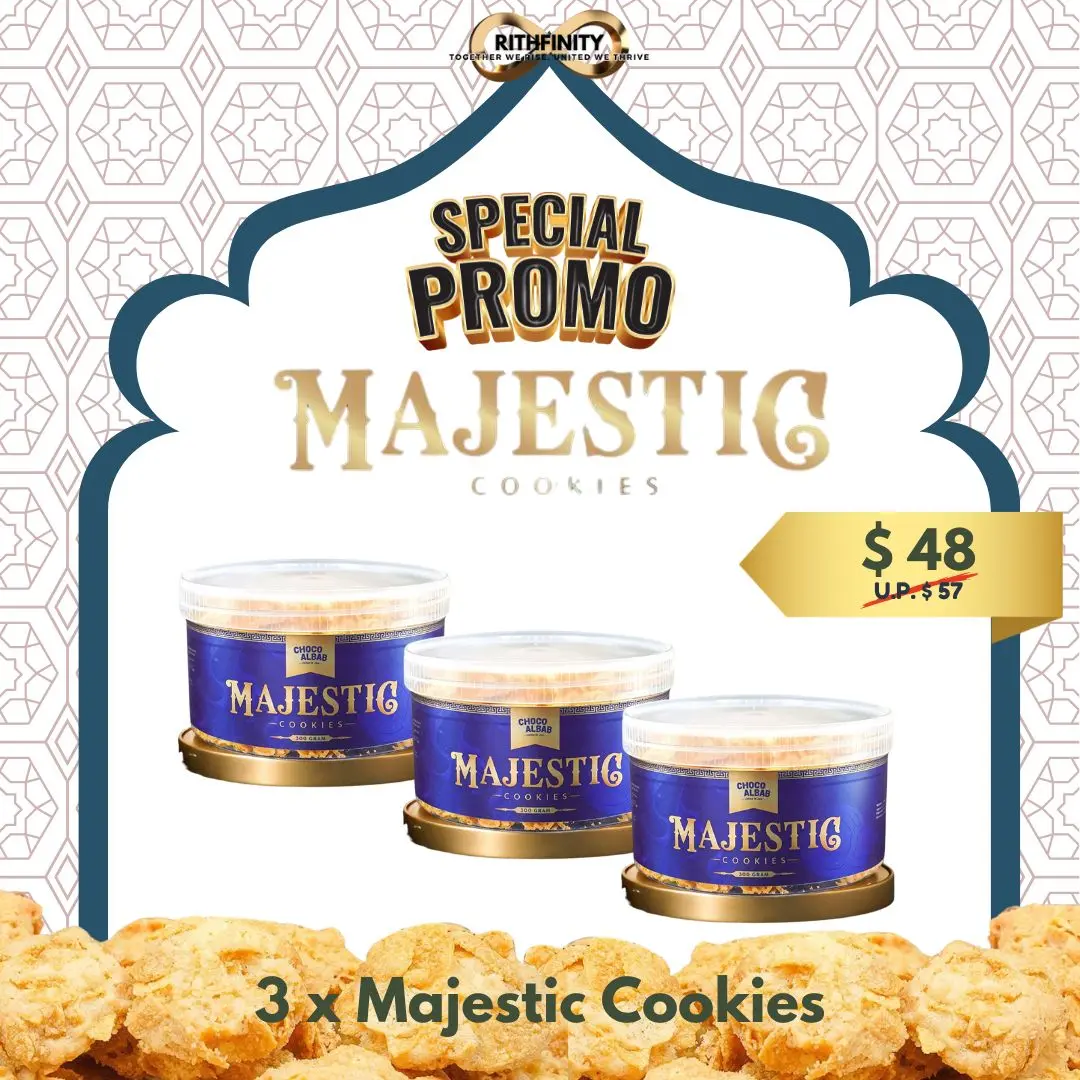 CHOCO ALBAB MAJESTIC CORNFLAKES COOKIES RAYA