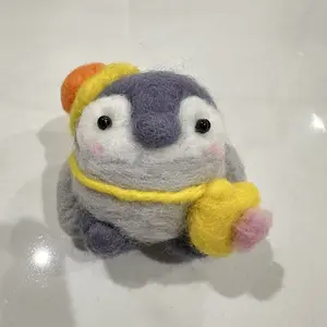 DIY Wool Felt Craft Kit - Needle Wool Felting Cute Animal Series
