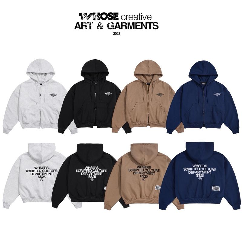   2 PHIÊN BẢN  RUBBER HOODIE ZIP Premium Cotton - Áo khoác nỉ bông cao cấp  Có túi trong  Whose Studio 