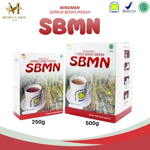 Serbuk Beras Merah Natural SBMN 250g / 500g Serbuk Beras Merah Nasa Original