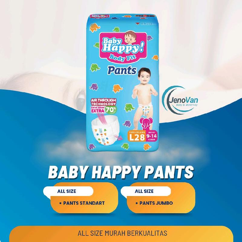 1 Ball Baby Happy Pants All Size Popok Bayi 3