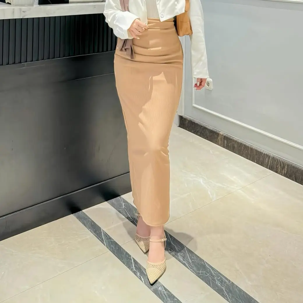 Ratna Fashion - Nazva Skirt Lipit / Rok Wanita