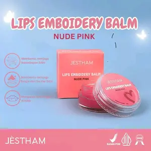 Ready Jestham Lips Embroisdery Lipbalm lip serum
