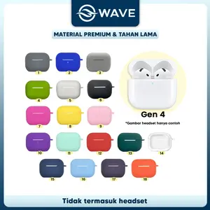 Case Pods Gen 4 New Polos Silicon Protect Color Pastel Cover Silicon