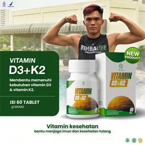 Rimbalife Vitamin D3 K2 400iu 120mcg 60 Tablet