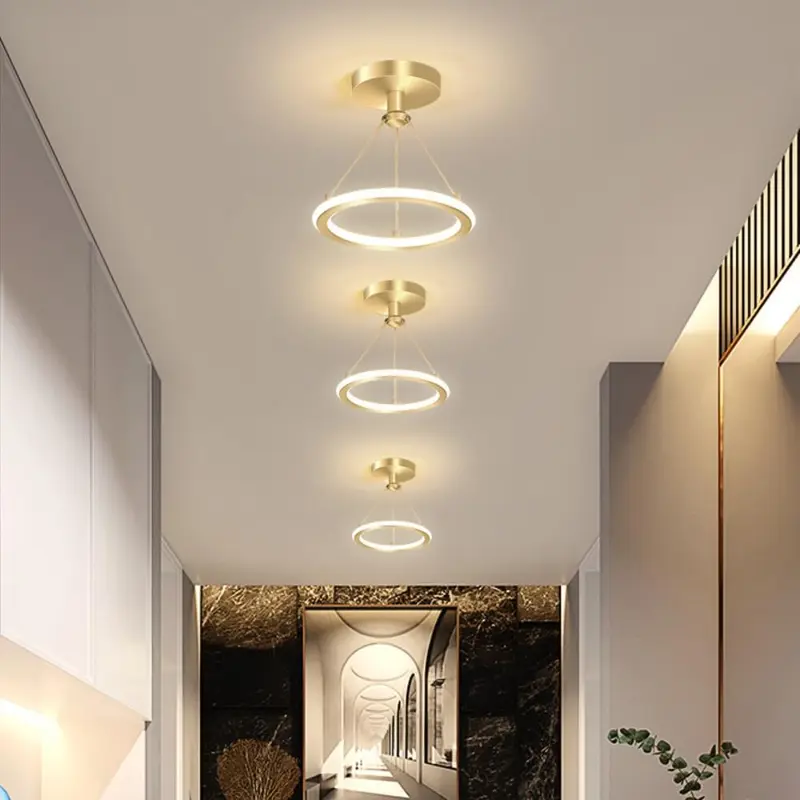 Lampu Gantung Mini LED 3 Warna Adjustable - Modern Minimalis untuk Ruang Tamu Kamar Balkon Lorong 3