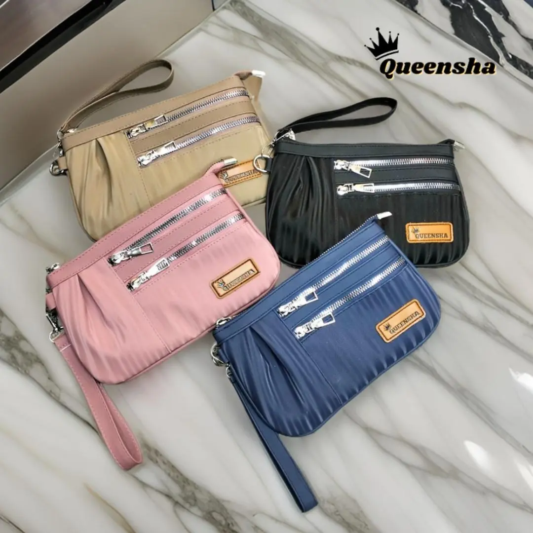 Dompet wanita Clara Pouch terbaru tiga res model kekinian Model Terbaru Muat Hp Dan Uang